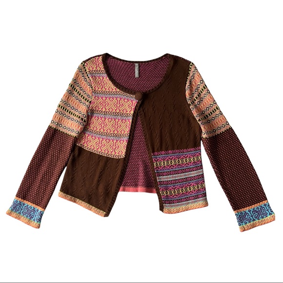 Hanna Andersson Sweaters - Hanna Andersson Single Button Fair Isle Cardigan | M Ladies